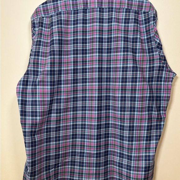 Ralph Lauren Blue and Pink Plaid Men's Shirt Size XL - Picture 4 of 4